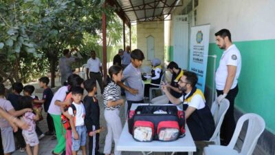 Sağlık İşleri Dairesi Başkanlığına bağlı sağlık ekipleri, Yenişehir ilçesi Çelikevler