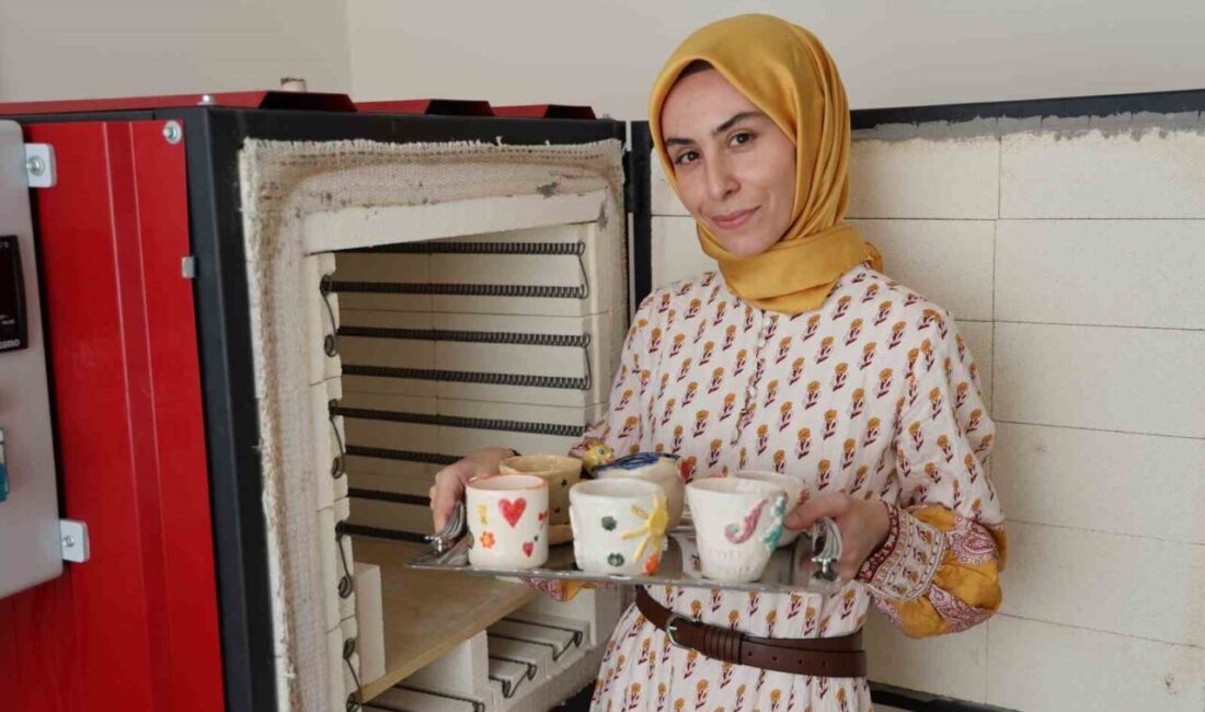 Diyarbakır’da seramik atölyesinin pek olmadığı tespitinde bulunan girişimci Kübra Bakır,