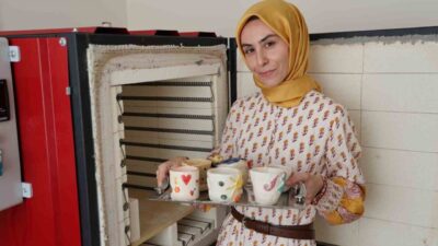 Diyarbakır’da seramik atölyesinin pek olmadığı tespitinde bulunan girişimci Kübra Bakır,