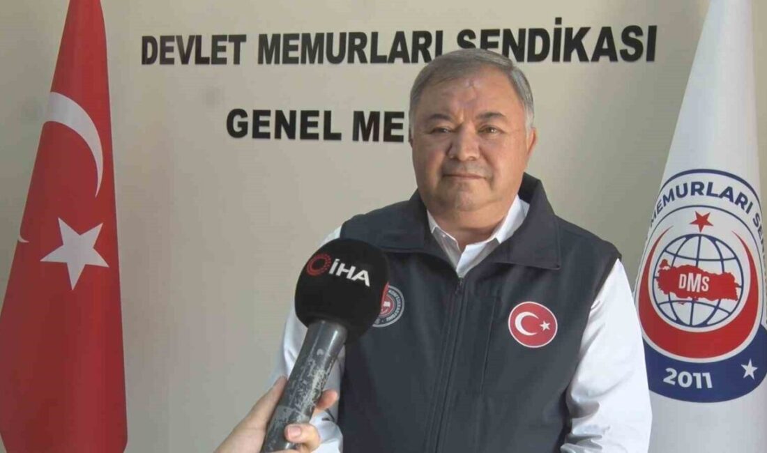 Devlet Memurları Sendikası (DMS) Genel Başkanı Tuncay Cengiz, “Memur maaş