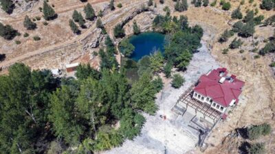 Kahramanmaraş’ın doğa harikası Yeşilgöz’de gerçekleştirilen ikinci etap çalışmalarında sona geldi.