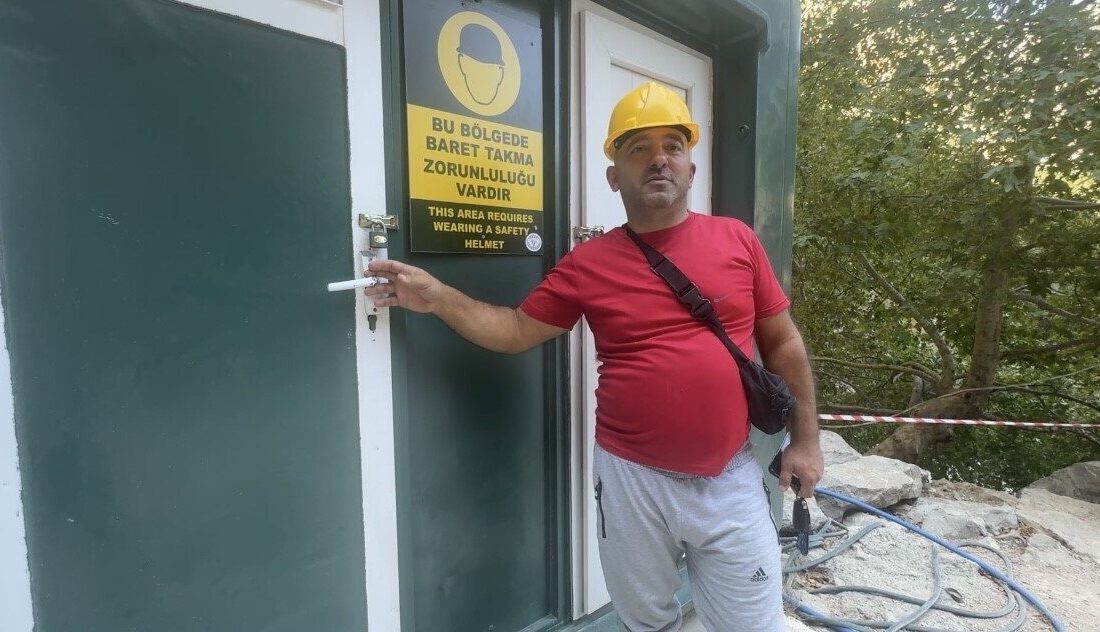 Antalya’nın İbradı ilçesi Ürünlü Mahallesi yakınlarında bulunan ve İbradı Belediyesi
