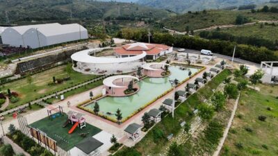 Düzce’nın Cumayeri ilçesinde 200 dönüm alana kurulan ve mimari yapısıyla