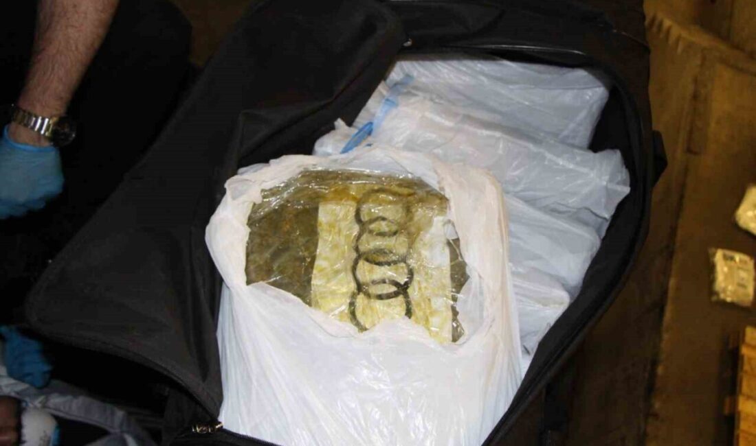 Edirne Kapıkule Gümrük Kapısı’nda gerçekleştirilen operasyonda, kimyasal madde taşımacılığında kullanılan