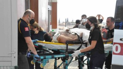 Edirne’nin Keşan ilçesinde, boyamak için girdikleri su deposunda kimyasal maddeden