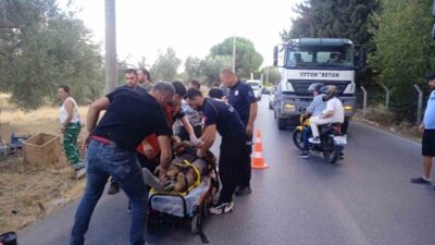 Balıkesir’in Edremit ilçesinde meydana gelen trafik kazasında 1 kişi yaralandı.