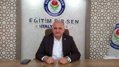 Eğitim-Bir-Sen Antalya Şube Başkanı ve Memur-Sen Antalya Temsilcisi Eyüp Bülent