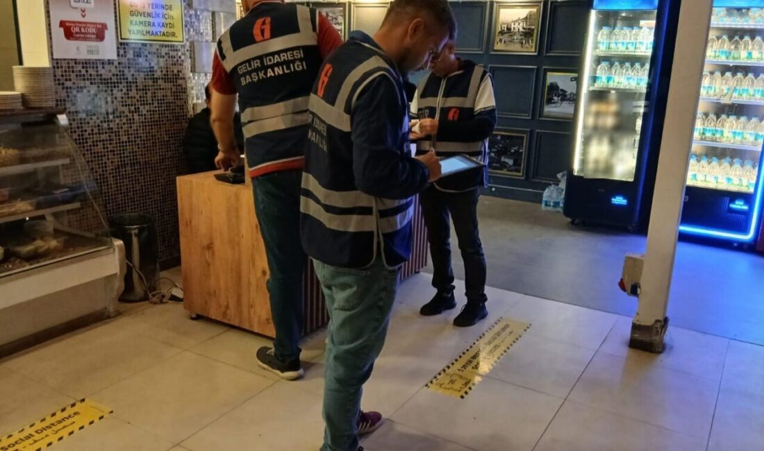 Eğlence mekanlarına yönelik vergi denetimi Afyonkarahisar Defterdarlığı kayıt dışı ekonomiyle mücadele çerçevesinde tütün mamulleri, makaron,