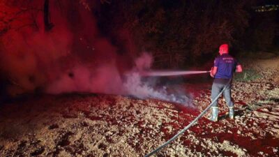 Elazığ’ın Kovancılar ilçesinde çıkan bahçe yangını itfaiye ekipleri tarafından söndürüldü.