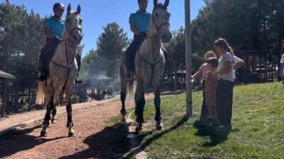 Elazığ’ın tarihi Harput Mahallesi ve Cip Mesire alanı Atlı Jandarma