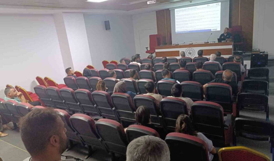 Elazığ’da İRAP Afet Teknik Eğitimi Elazığ İl Afet ve Acil Durum Müdürlüğü (AFAD) tarafından Gençlik