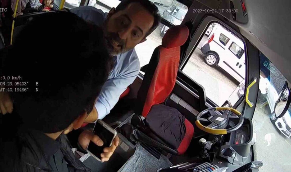 Bursa’da engelli bir vatandaş, kullandığı toplu ulaşım aracında son durakta