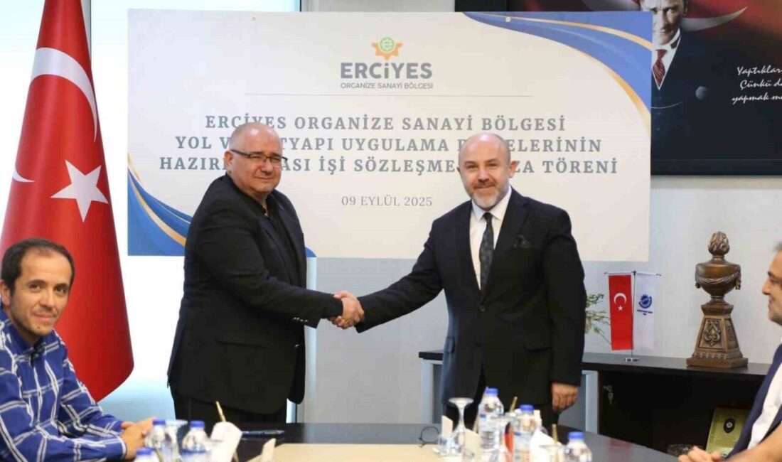 Erciyes OSB’de altyapı çalışmaları başlıyor Kayseri Erciyes OSB için Yol ve Altyapı Uygulama Projelerinin Hazırlanması