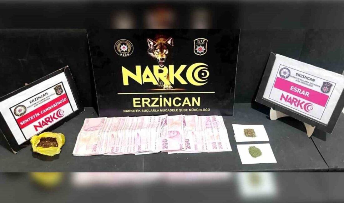 Erzincan’da uyuşturucu operasyonunda 1 zanlı tutuklandı Erzincan’da düzenlenen uyuşturucu operasyonunda yakalanan 1 şüpheli tutuklandı. Yapılan aramada