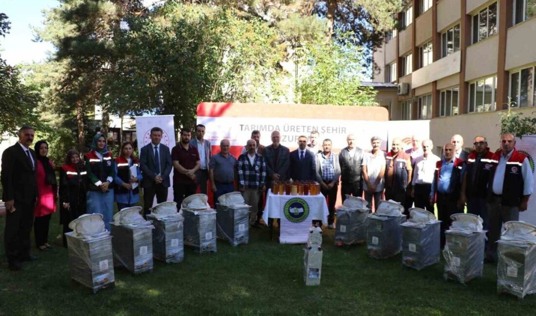 Erzurum’da organik arıcılığa destek Erzurum Tarım ve Orman İl Müdürlüğü’nce kentte organik bal üretiminin