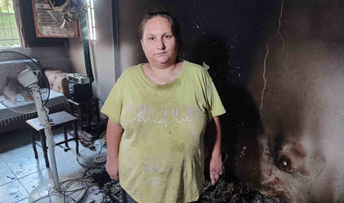 Evi yanan anne-kız oto yıkamacıda yaşamaya başladı Adana’da elektrik kontağından çıkan yangın nedeniyle evleri yanan annek-kız, oto