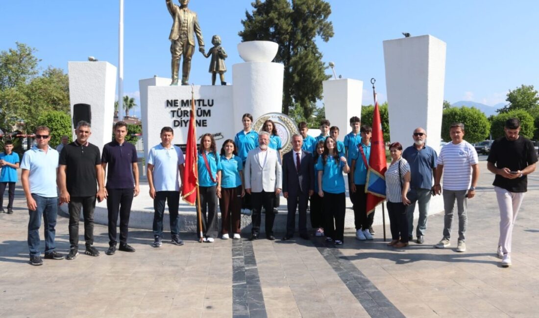 2025-2026 eğitim öğretim yılının başlamasıyla birlikte Fethiye’de İlköğretim Haftası, Beşkaza