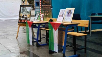 Sivas’ta AK Parti Gençlik Kolları, İsrail’in saldırılarında Filistin’de şehit olan