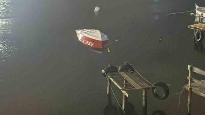 Çaycuma ilçesine bağlı Filyos beldesinde hortum paniği yaşandı. Dün akşam