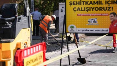 Şehitkamil Belediye Başkanı Umut Yılmaz’ın başlattığı asfalt seferberliği Gazikent, Belkız