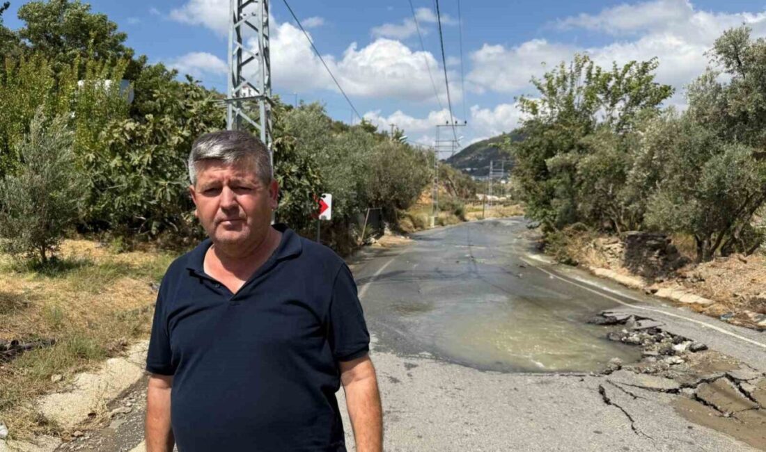 Gazipaşa’da DSİ’ye ait su borusu patladı, yol kullanılamaz hale geldi Antalya’nın Gazipaşa ilçesinde Devlet Su İşleri’ne (DSİ) ait sulama borusunun