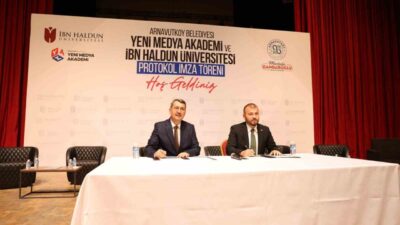 Arnavutköy Belediyesi ile İbn Haldun Üniversitesi arasında Yeni Medya Akademi