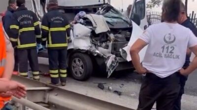 Giresun’un Bulancak ilçesinde sabah saatlerinde meydana gelen trafik kazasında 1
