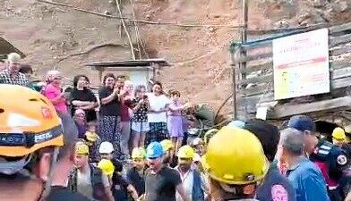 Denizli’nin Acıpayam ilçesinde dün öğle saatlerinde bir krom madeninde meydana