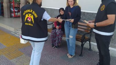 Manisa’da üniversite öğrencilerine yönelik başlatılan ’Güvenli Üniversite’ Projesi kapsamında 2