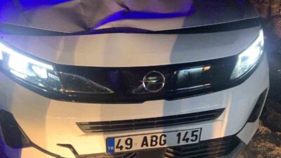 Adıyaman’ın Gölbaşı ilçesinde yolun karşı tarafın geçmeye çalışan yaya, hafif