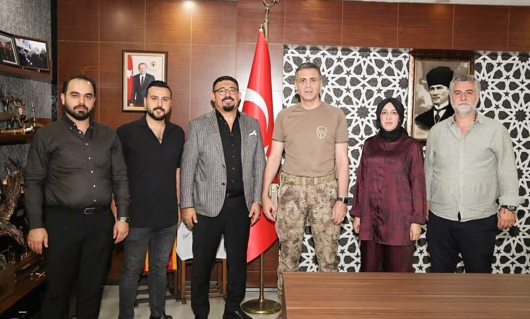 Hacılar Genç İş Adamları Derneği (HAGİAD) yönetimi, Kayseri İl Emniyet