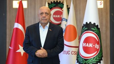 Hak İşçi Sendikaları Konfederasyonu (HAK-İŞ) Genel Başkanı Mahmut Arslan, demokrasilerde