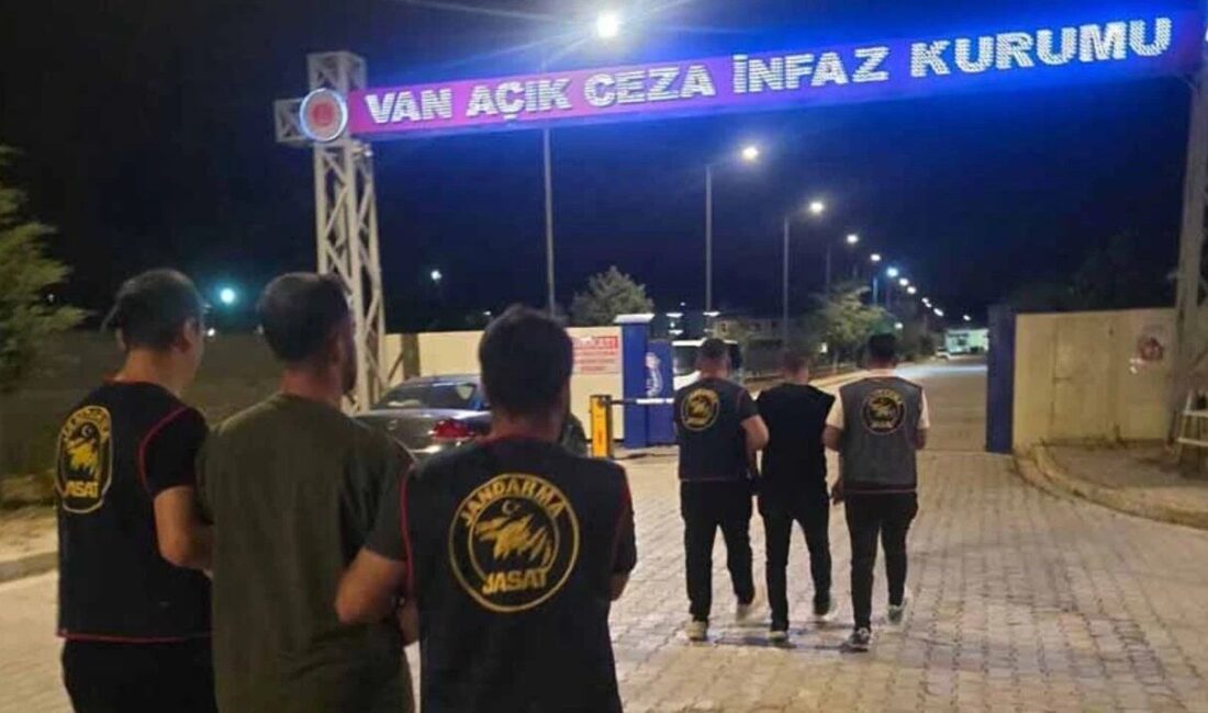 Hakkari İl Jandarma Komutanlığı ekiplerince yürütülen çalışmalar sonucunda kesinleşmiş hapis