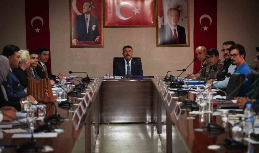 Hakkâri’de kadına şiddetle mücadele toplantısı Hakkâri’de 2025 Yılı II. Dönem Kadına Yönelik Şiddetle Mücadele İl