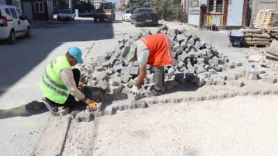 Haliliye Belediyesi Fen İşleri Müdürlüğü, ilçe genelinde üstyapı çalışmalarına hız