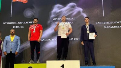 Haliliye Belediyespor’lu Milli Sporcu Abdulsamet Ocakoğlu, Bulgaristan’da düzenlenen 46’ncı Dünya