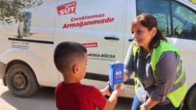 Antalya Büyükşehir Belediyesi’nin sağlıklı nesillerin yetişmesi ve çocukların doğal sütle
