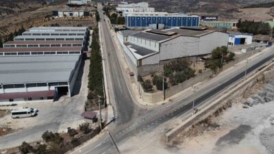 Hatay Büyükşehir Belediyesi, Antakya Organize Sanayi Bölgesi’nde çeşitli nedenlerden dolayı