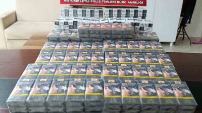 Hatay’da bin 414 paket gümrük kaçağı sigara ele geçirildi. İl