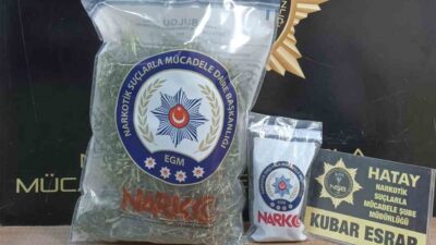 Hatay’da gerçekleştirilen uyuşturucu operasyonlarında 15 kişi gözaltına alındı, çok sayıda