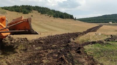Ardahan Üniversitesi kampüsünde altyapı çalışmaları hız kesmeden devam ediyor. Ardahan