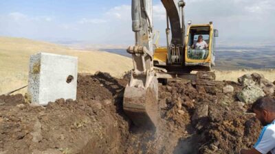 Erzurum Büyükşehir Belediyesi ESKİ Genel Müdürlüğü ekipleri, Horasan ilçesine bağlı