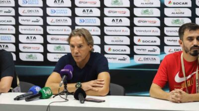 Trendyol 1. Lig’in 5. haftasında Iğdır FK-Serik Spor maçının ardından