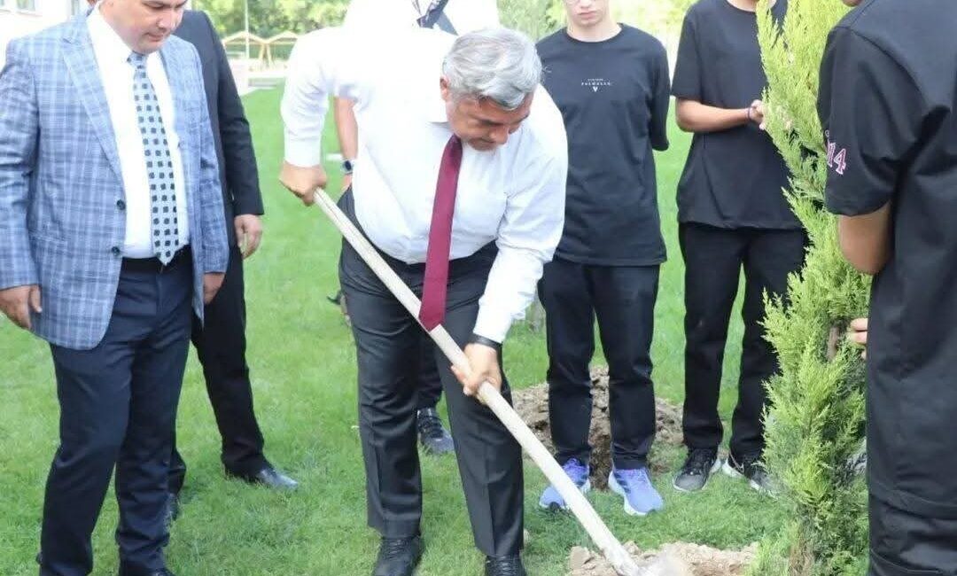 İlk ders ’Yeşil Vatanı Korumak’ oldu Afyonkarahisar Kamil Miras Anadolu Lisesi ev sahipliğinde İl Milli Eğitim