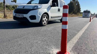 Karayolları Genel Müdürlüğü tarafından yapımı sürdürülen Aydın-İzmir Karayolu’nun İncirliova sınırlarında