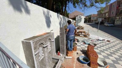 İnönü Belediyesi, Şehit Ali İhsan Aydın’ın adıyla yapılan çeşmeyi vatandaşların