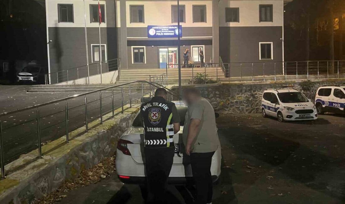 İstanbul Beşiktaş’ta trafikte konvoy halinde drift atan 6 sürücüye toplamda