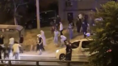 İzmir’in Karabağlar ilçesinde bir düğün salonunda iki grup arasında çıkan