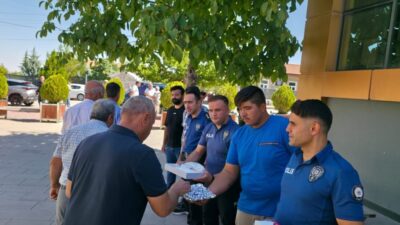 İzmir’de hain saldırı sonucu şehit olan polisler için Ankara’nın Evren