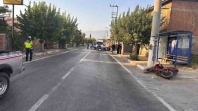 İzmir’in Ödemiş ilçesinde meydana gelen trafik kazasında 2 kişi yaralandı.